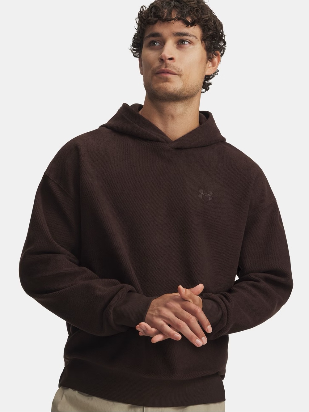 Under Armour Men's Brown Pullover Hoodie
